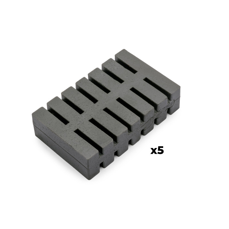 Contenitori per cassetti da cucina Recycle con coperchio anti-odore, Altezza 216mm, 2x12 lt, 2x6 lt, Grigio antracite Tecn