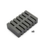 Contenitori per cassetti da cucina Recycle con coperchio anti-odore, Altezza 216mm, 2x12 lt, 2x6 lt, Grigio antracite Tecn