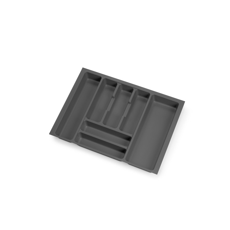 Portaposate Optima Vertex 400mm Emuca tecnoplastica grigio antracite