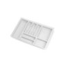 Portaposate Optima Vertex 450mm Emuca tecnoplastica bianca cucina