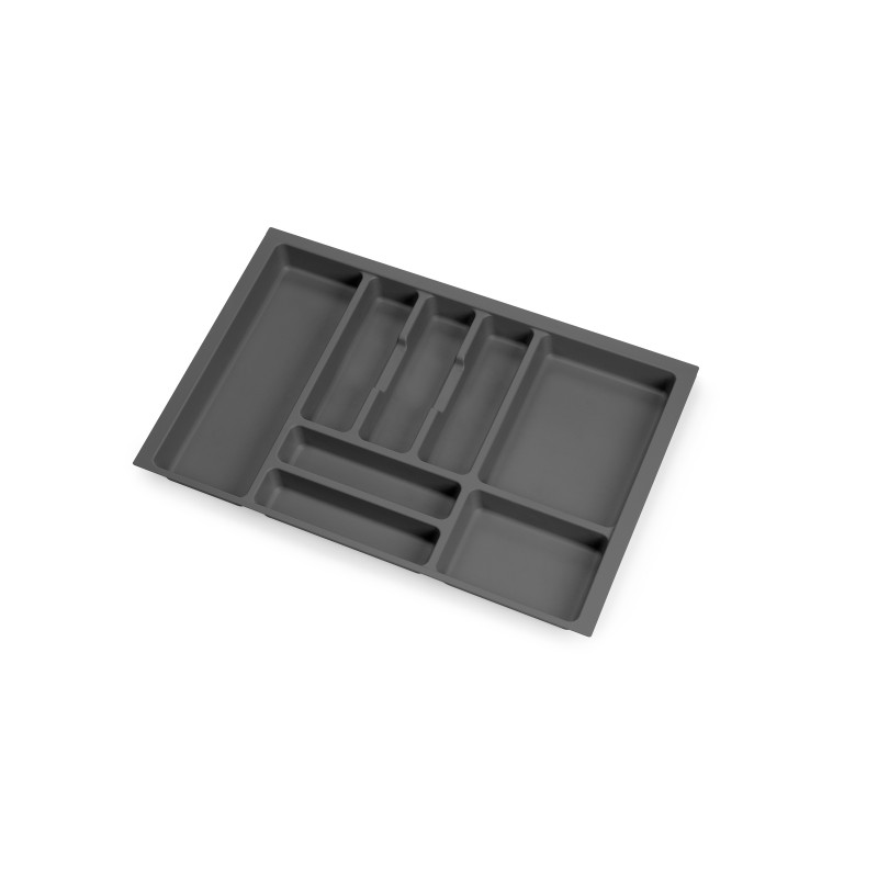 Portaposate Optima Vertex 450mm Emuca tecnoplastica grigio antracite