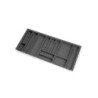 Portaposate Optima Vertex 700mm Emuca tecnoplastica grigio antracite