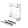 Portaposate Optima Vertex 800mm Emuca tecnoplastica bianca cucina