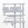 Portaposate Optima Vertex 800mm Emuca tecnoplastica bianca cucina
