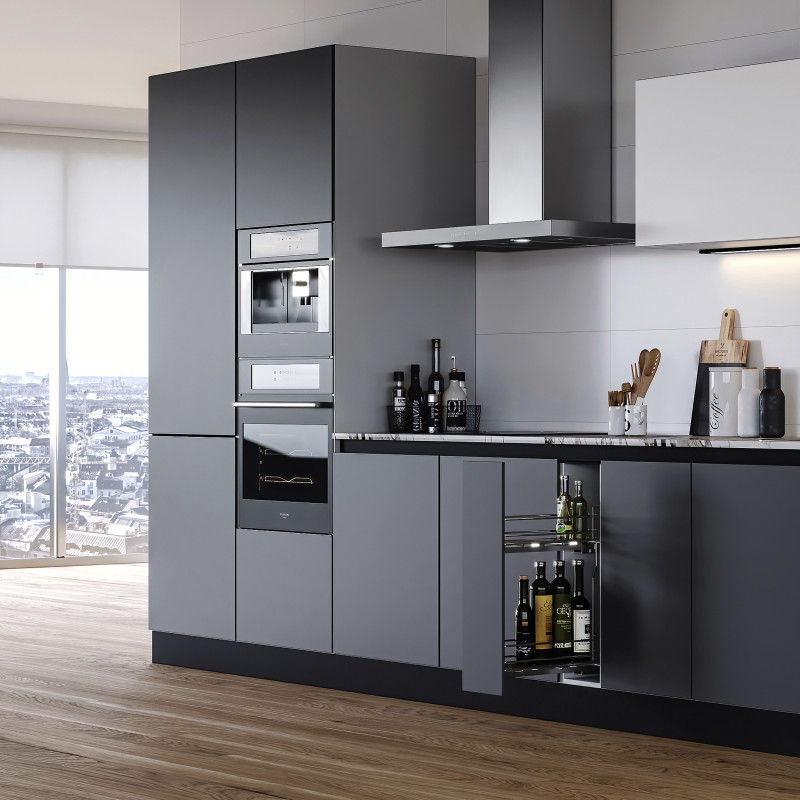 Portaposate Optima Vertex 900mm Emuca tecnoplastica bianca cucina