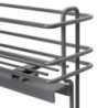Portabottiglie estraibile SupraMax, modulo 150 mm, Acciaio, Cromato lucido