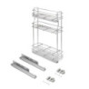 Portabottiglie estraibile Supramax 150mm Emuca acciaio cromato cucina