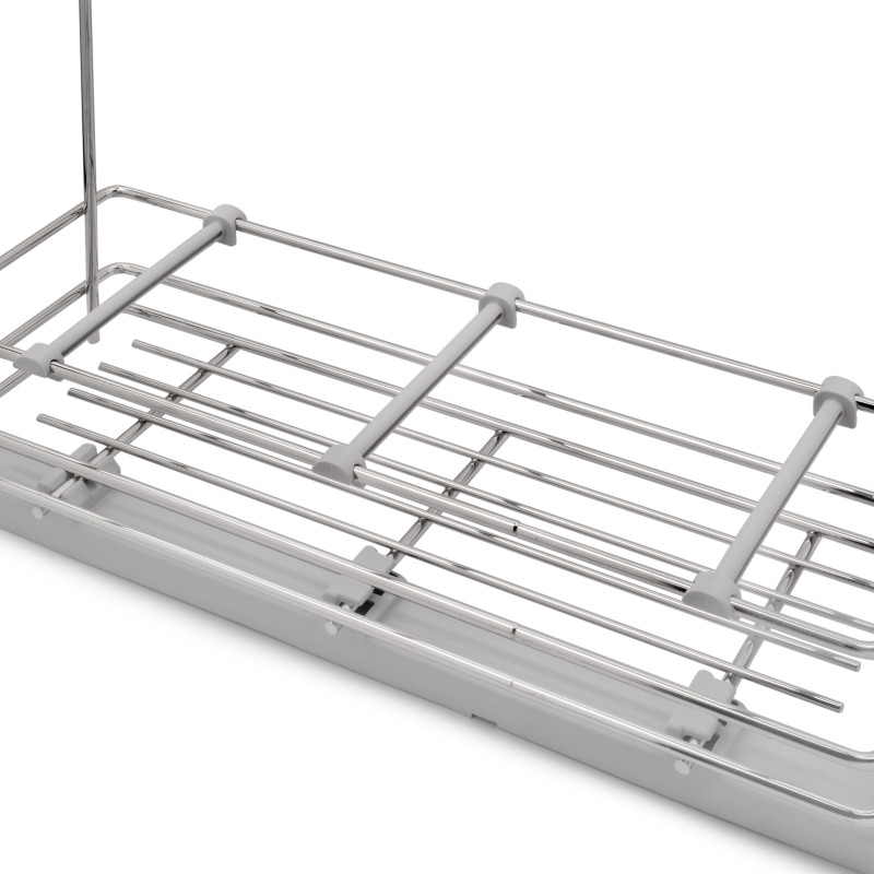 Portabottiglie estraibile Supramax 150mm Emuca acciaio cromato cucina