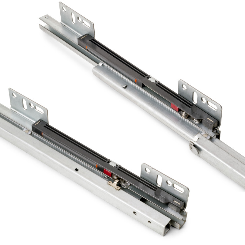 Portabottiglie estraibile Titanemax 200mm Emuca acciaio grigio cucina