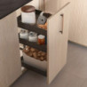 Portabottiglie estraibile Titane Simplex 200mm grigio antracite cucina