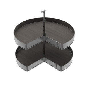 Carrello estraibile con cestelli Harmony 300mm acciaio cucina soft close