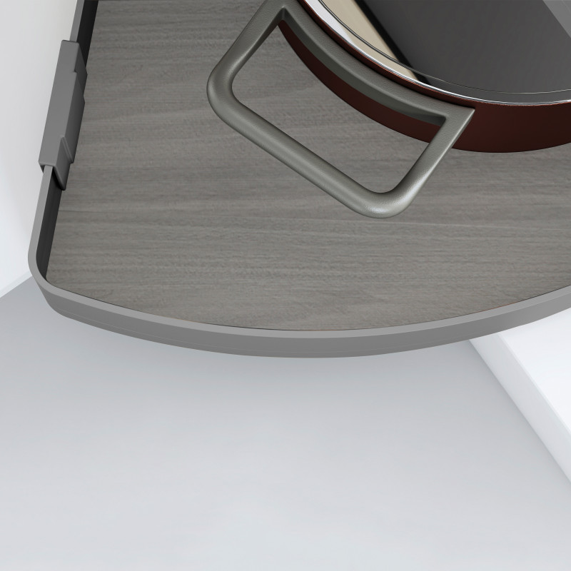 Carrello estraibile con cestelli Harmony 300mm acciaio cucina soft close