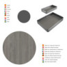 Carrello estraibile con cestelli e portapane Harmony con chiusura soft, Modulo larghezza 300mm altezza 700mm, Acciaio