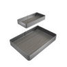 Angolare sinistro Lake Harmony Emuca cucina acciaio legno grigio