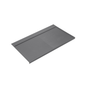 Sistema angolare articolato estraibile Harmony per mobile da cucina, Destra/Sinistra, Acciaio e Legno, Grigio antracite