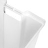 Sistema estraibile Harmony per mobili da cucina, Sinistra, Acciaio e Legno, Grigio antracite