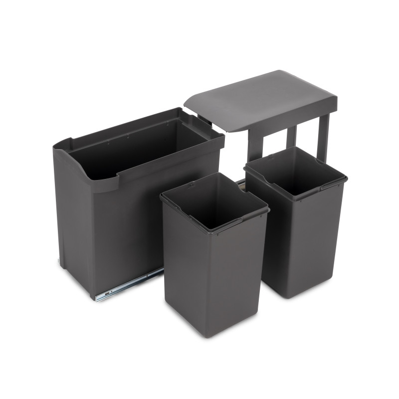Fondo sottolavello Emuca M90 867x580mm grigio tagliabile cucina