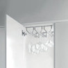 Kit contenitori raccolta differenziata cucina Emuca grigio 600mm