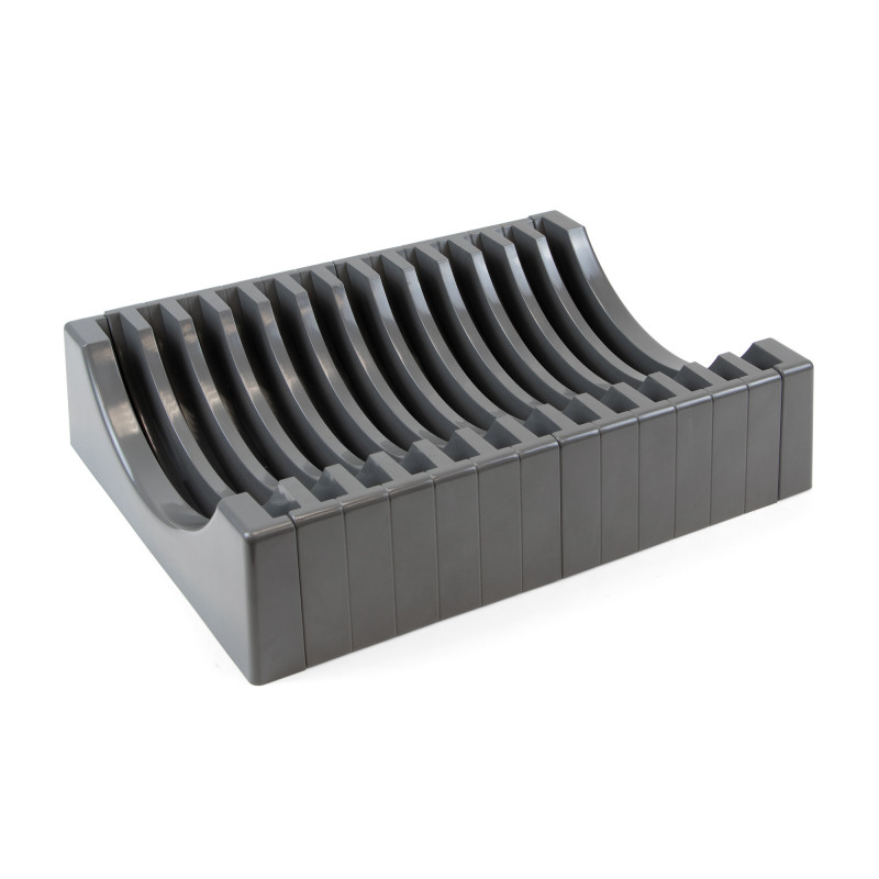 Kit di contenitori per cassetto da cucina con base Recycle altezza 266 mm, 1x15 lt, 2x7 lt, modulo 600 mm, Grigio antracit