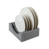 Kit di contenitori per cassetto da cucina con base Recycle altezza 266 mm, 1x15 lt, 2x7 lt, modulo 600 mm, Grigio antracit