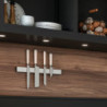 Kit contenitori raccolta differenziata Emuca 900mm grigio cucina