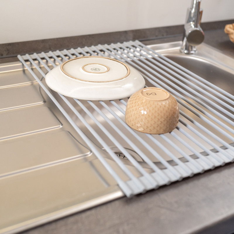 Portabicchieri per mobili cucina Emuca Supra 340 mm cromato