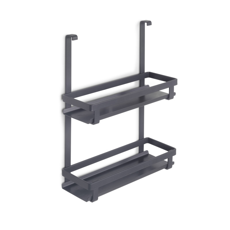 Lotto di 2 Zoccolo da cucina Plasline con accessori, altezza 100 mm, 2 barre lunghezza 2,35 m, Tecnoplastica, Nera
