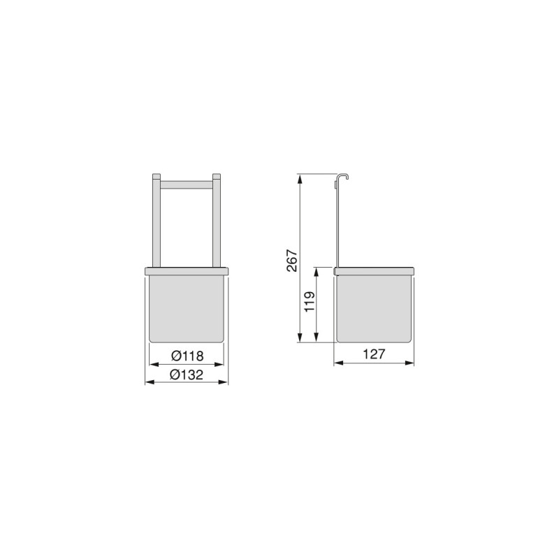 Lotto di 2 Zoccolo per cucina Plasline con accessori, altezza 150 mm, 2 barre lunghezza 2,35 m, Tecnoplastica, Anodizzato