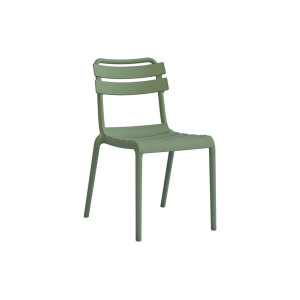 Sedia Monza Set B Polipropilene Verde Dogata Moia