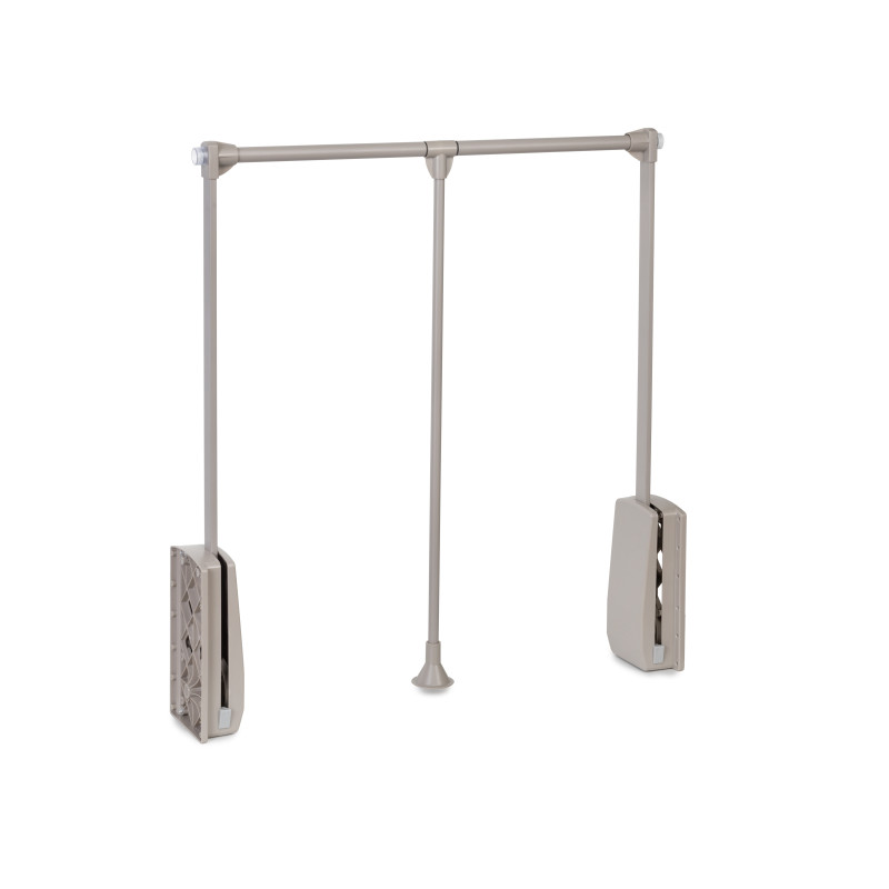 Appendiabiti per Armadio Hang Regolabile 450-600mm Moka