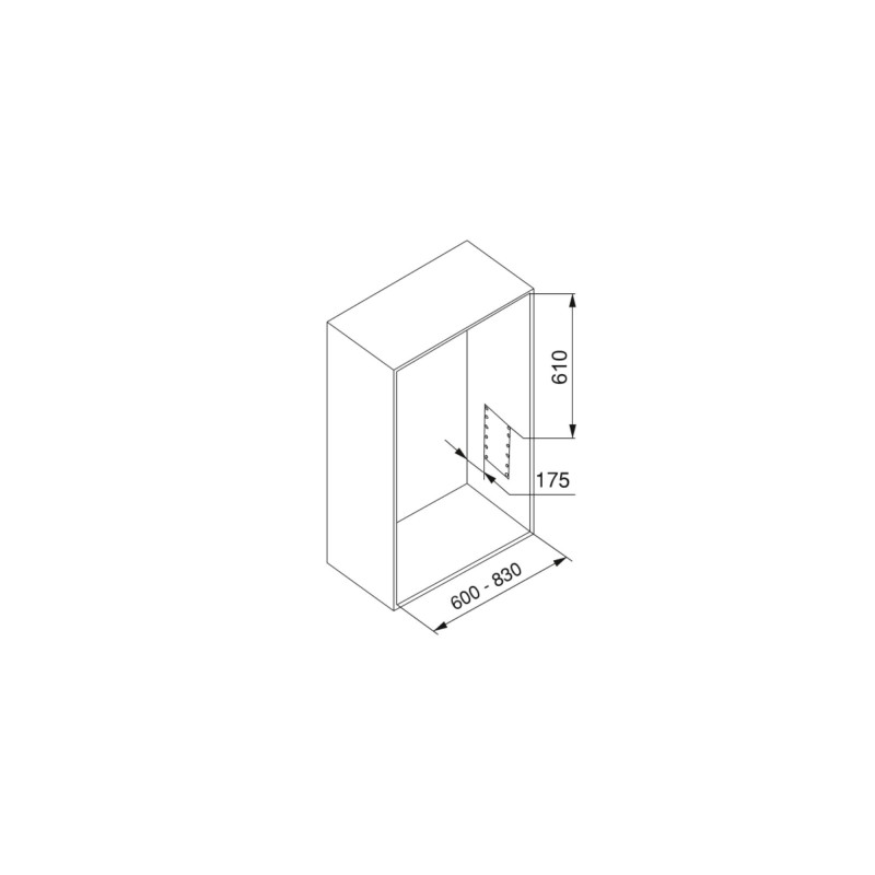 Appendiabiti per Armadio Hang Regolabile 450-600mm Moka