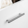 Appendiabiti per Armadio Hang Regolabile 600-830mm Nero