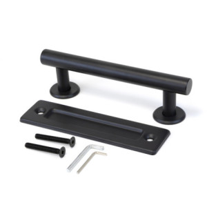 Emuca Maniglia per mobili Orlando, L464mm, interasse 384mm, Acciaio, Nichel satinato