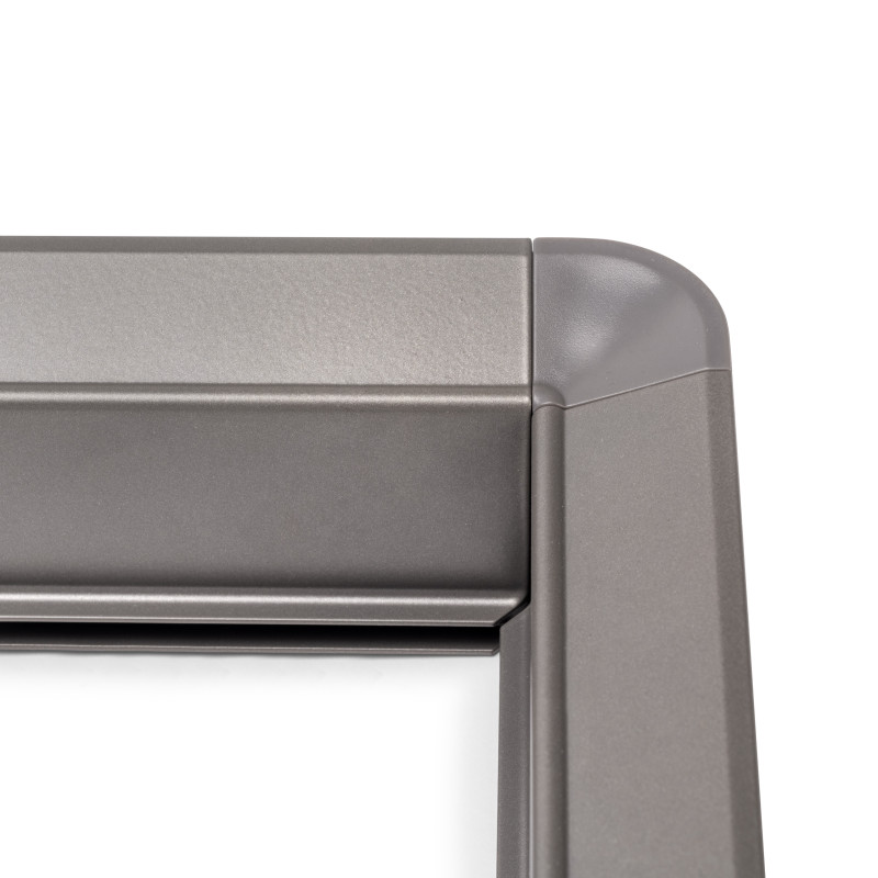 Telaio con guide a estrazione totale e chiusura morbida per accessori per armadi Quartz, 812-838mm, Alluminio e plastica