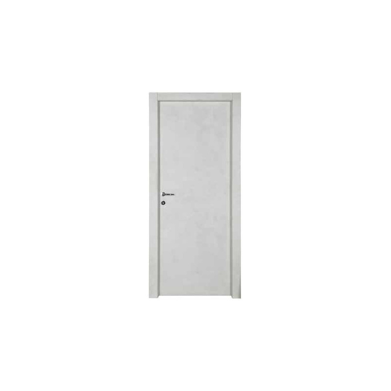 Porta Interna Effetto Cemento 60–90x210 Moderna Battente o Scorrevole