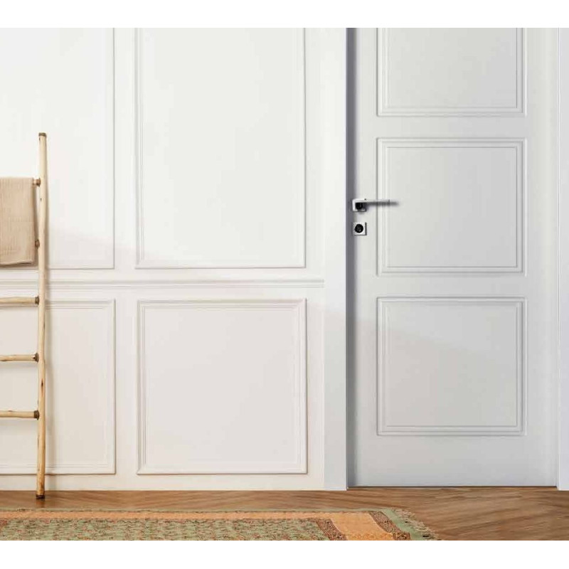 Porta Interna Pantografata Modello 3Q Bianco 60–90x210
