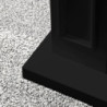 Cornice per Camino in Legno Nero Jefferson – Design Moderno