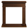 Cornice per camino rivestimento in legno L89,5xH90,5xP28 Jefferson Noce