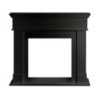 Cornice Camino Legno Cambridge Nero 110x36x100 cm