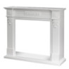 Cornice per Camino in Legno Bianco Truman – Accessori Camino