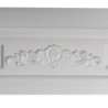 Cornice per Camino in Legno Bianco Truman – Accessori Camino