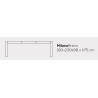 Tavolo Allungabile Monaco 160-230x98x75h cm 3 colori