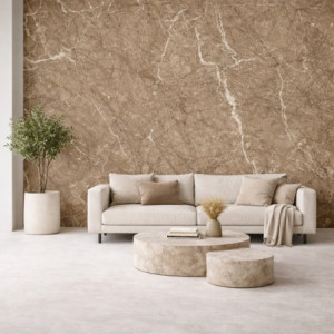 Zoom Pannello Decorativo Effetto Marmo Gres Porcellanato Set 6 Pz 4,3 Mt2 Rivestimento Murale Pvc In Uv 120 X 60 Marmo Beige