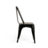 Sedia Ferro New Bristol Nero Cm 43x43h45/84