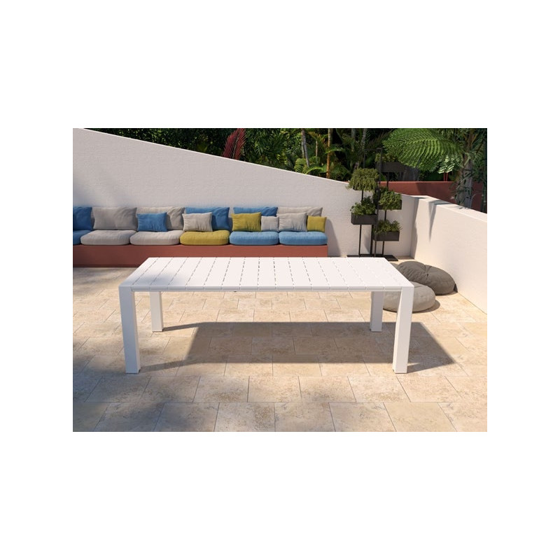 Tavolo Allungabile Monaco in Polietilene 160-230 cm 3 Colori