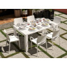Tavolo Allungabile Monaco in Polietilene 160-230 cm 3 Colori