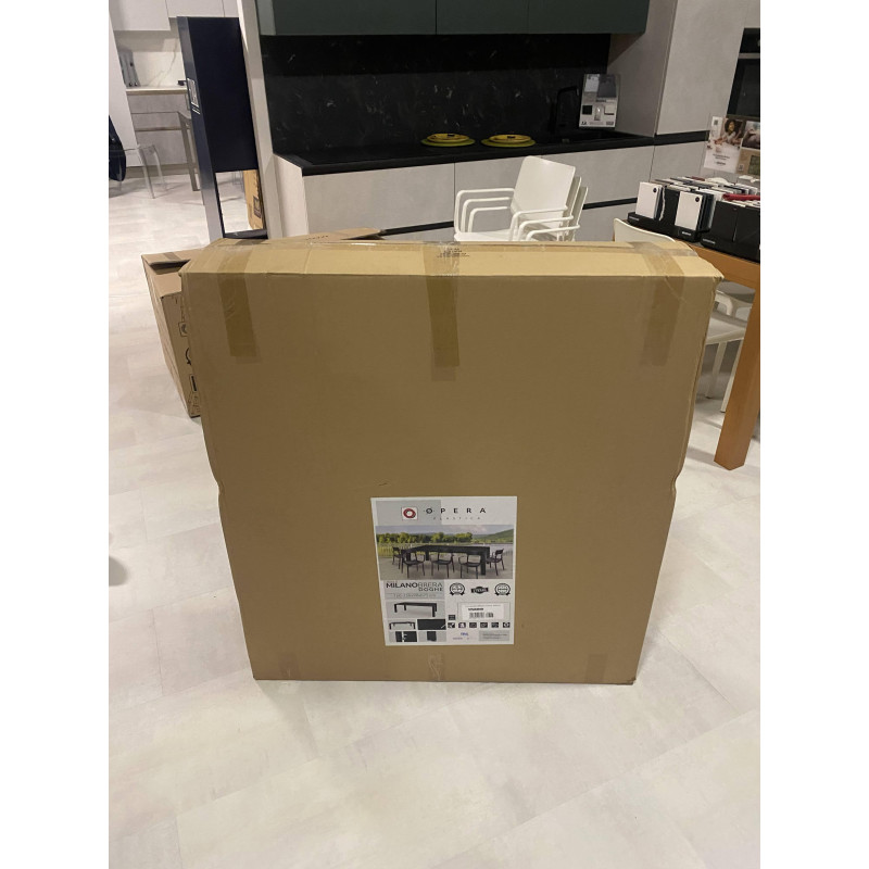 Tavolo Allungabile Monaco in Polietilene 160-230 cm 3 Colori
