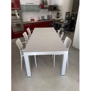 Zoom Set Tavolo Monaco + 2 poltrone + 4 sedie 3 colori Abruzzo