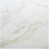Top Tavolo Hpl Marmo Bianco Calacatta Quadro Cm 69x69x1