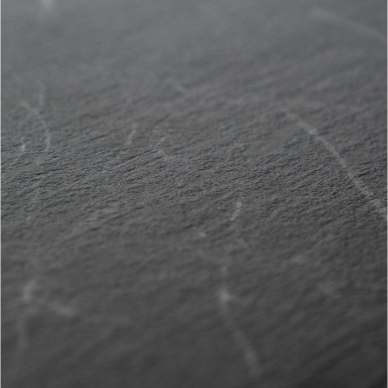 Top Tavolo Hpl Marmo Nero Tahiti Quadro cm 69x69x1